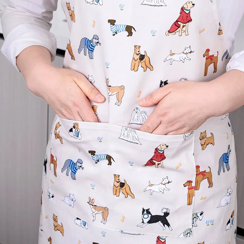 Wholesale Customized Logo for with Pocket Tool Apron Cooking Apron