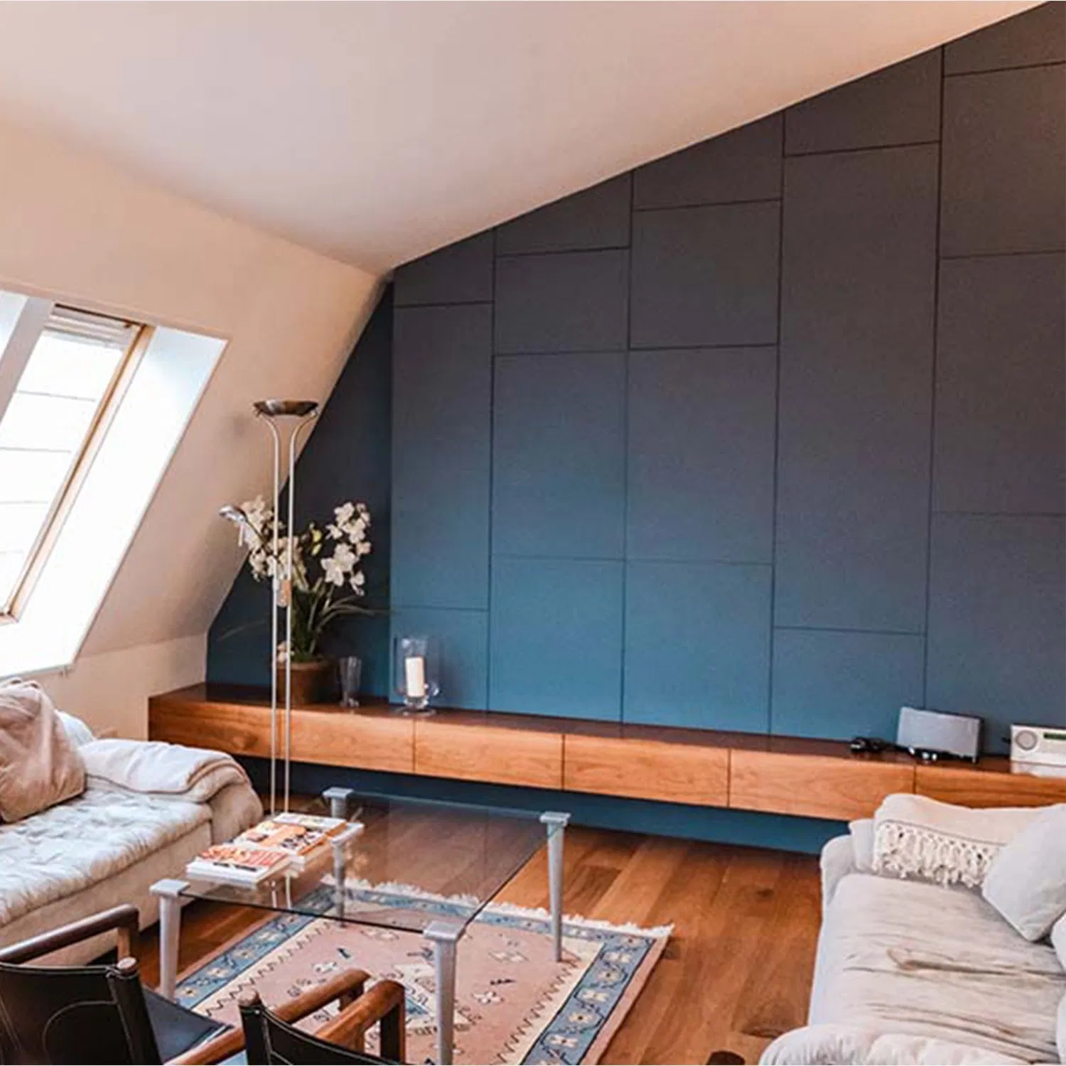 High Fiber Wall Ceiling Sound Absorbing Self Adhesive Polyester Acoustic Panels for Office