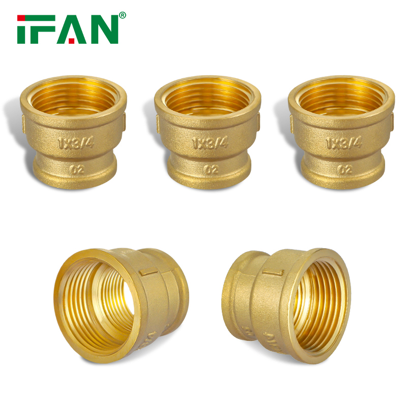 Ifan Factory OEM ODM Brass Plumbing Fittings Durable Water Supply Brass Tube Fitting