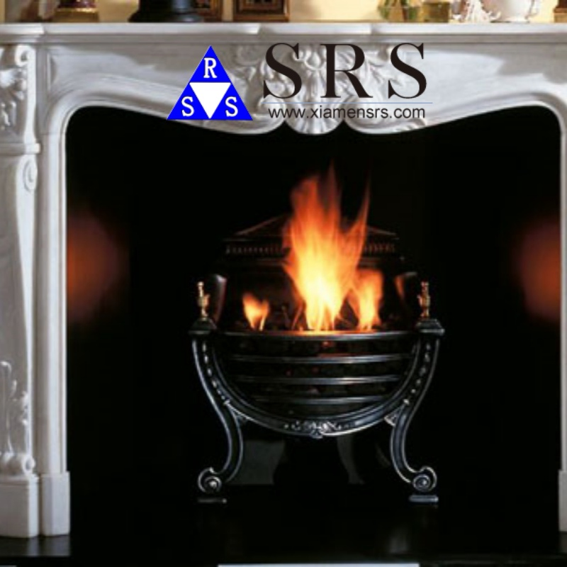 Fireplace Natural Stone Marble Black/White/More