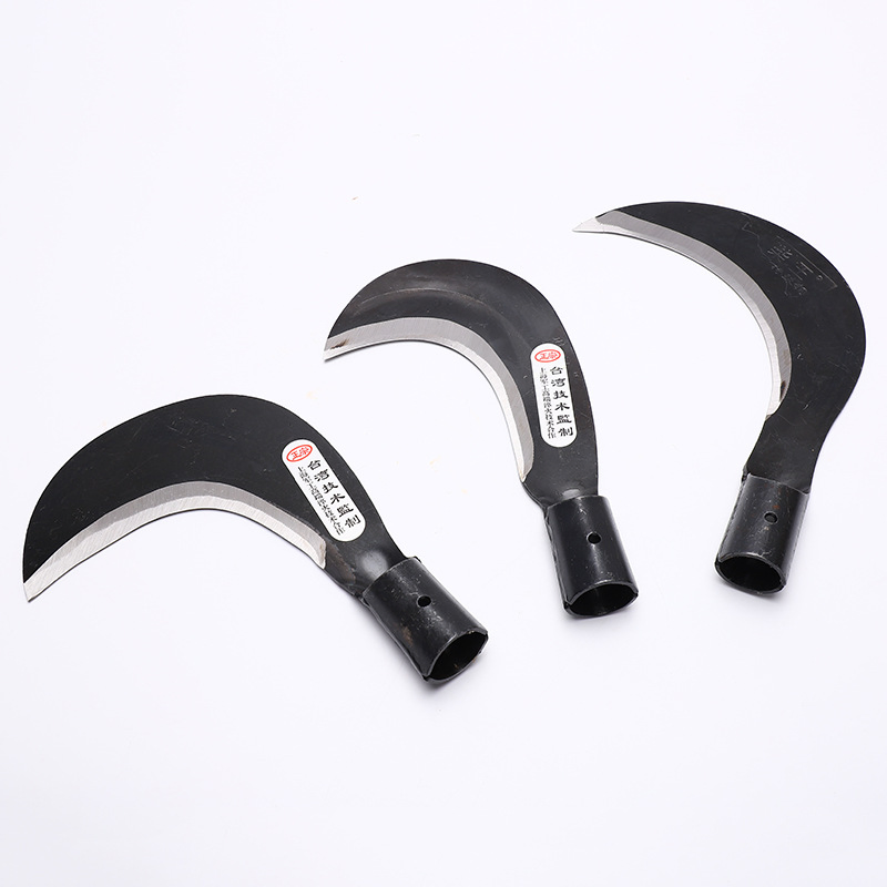 Hot Selling Sickle Mowing Farm Tool Agricultural Outdoor Garden with Wooden Handle Sickle