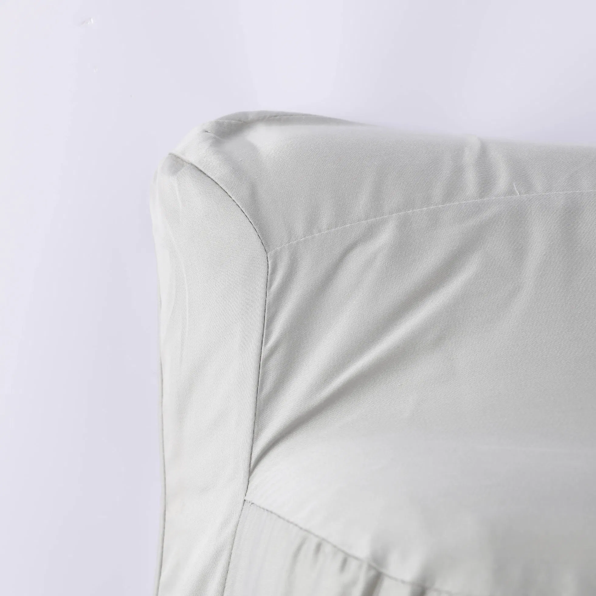 Bed Product Soft Solid Color Comfortable Bamboo Pillowcase with Zipper Closure
