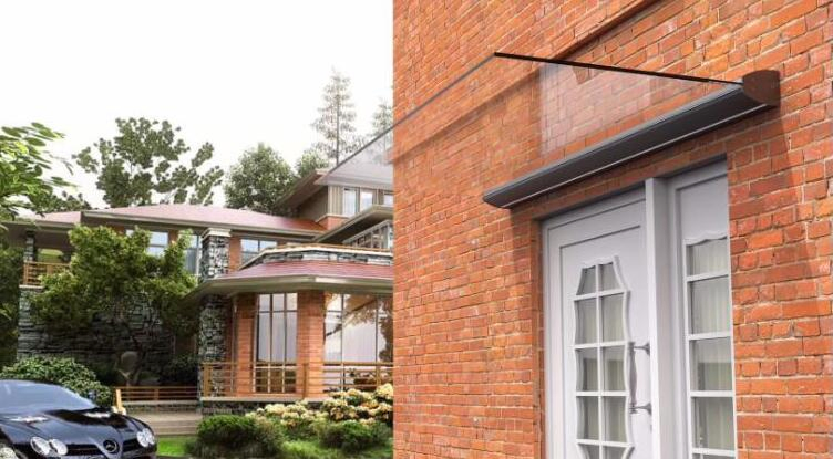 Modern Glass Canopy and Entrance Roof