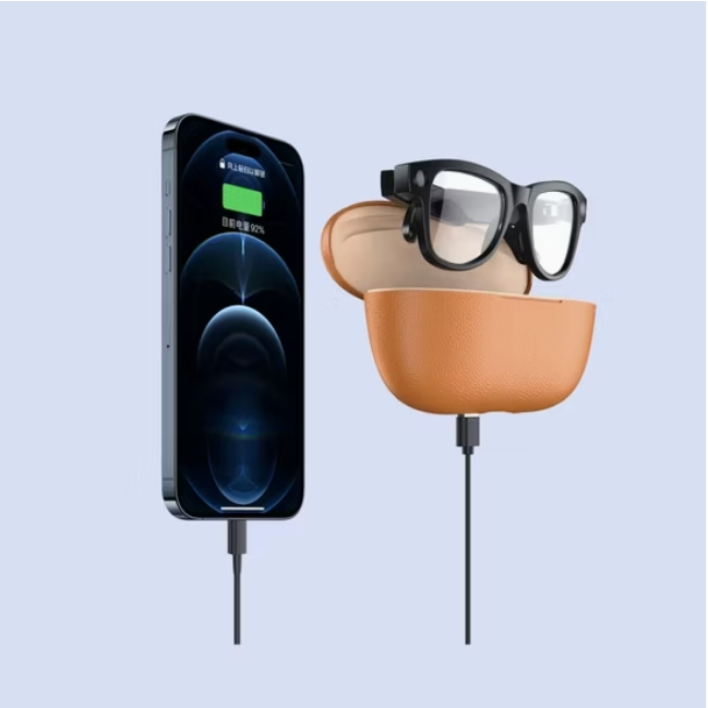 Unisex Sunglasses 800W Automatic Identification Bluetooth Voice Call Artificial Intelligence Smart Glasses