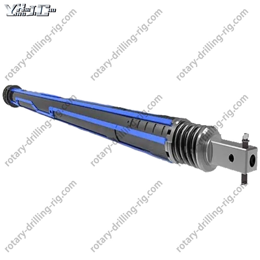 Heavy-Duty Kelly Bar Screw Drilling Rig for Deep Foundations