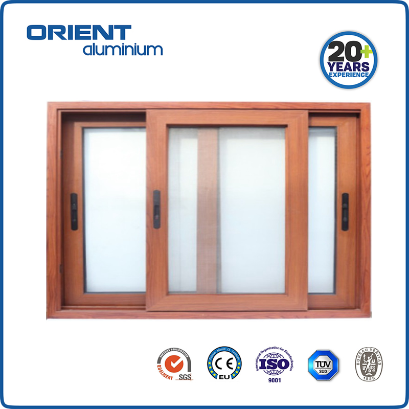 High Quality Aluminum Window Sliding New Model Double Glazed Aluminium Casement Window