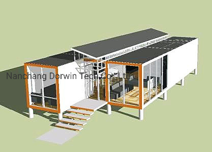 Customized Pre-Built Tiny Real Estate Mobile Prefab House Modular Container Home