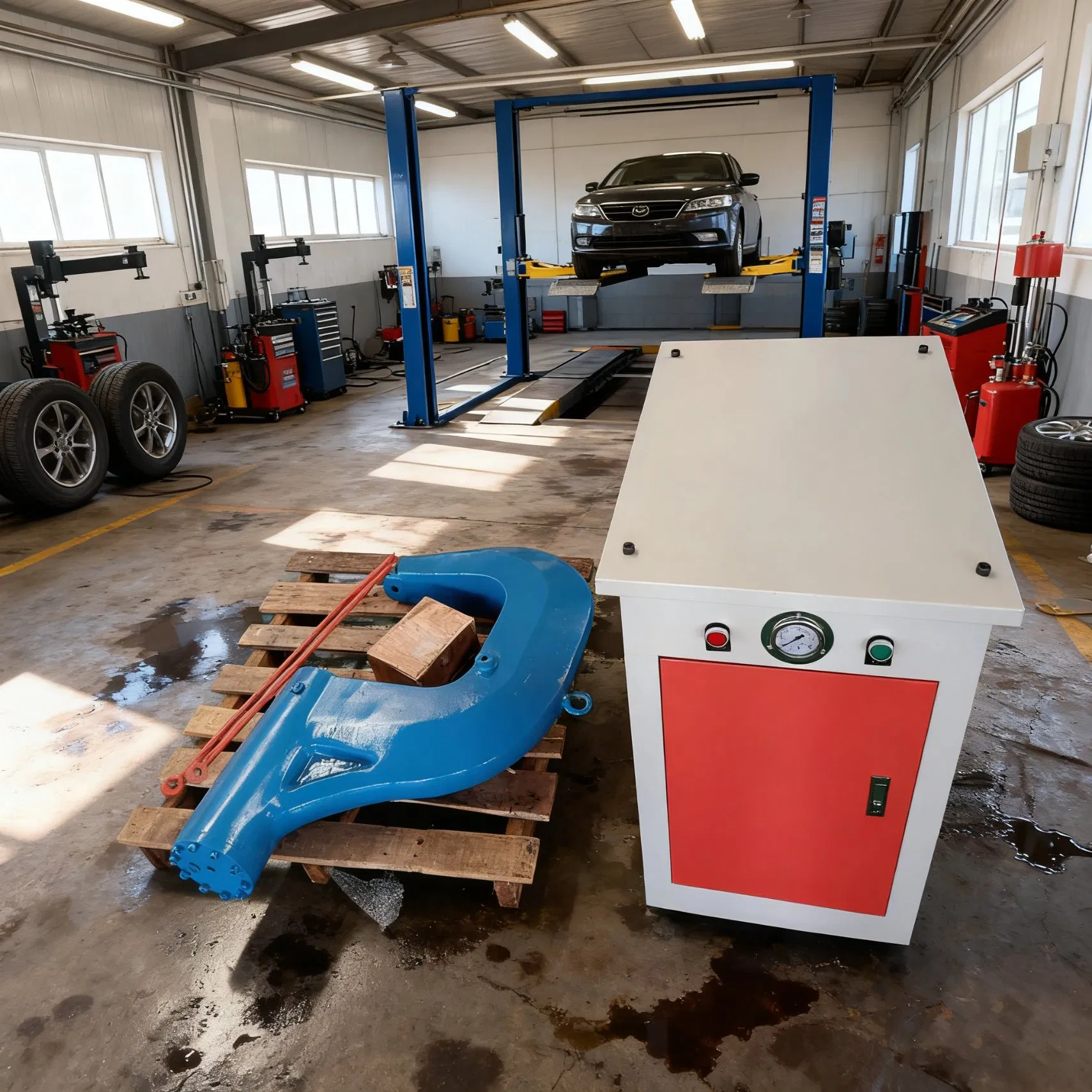 Specialized Frame Rivet Machine for Truck Chassis Assembly
