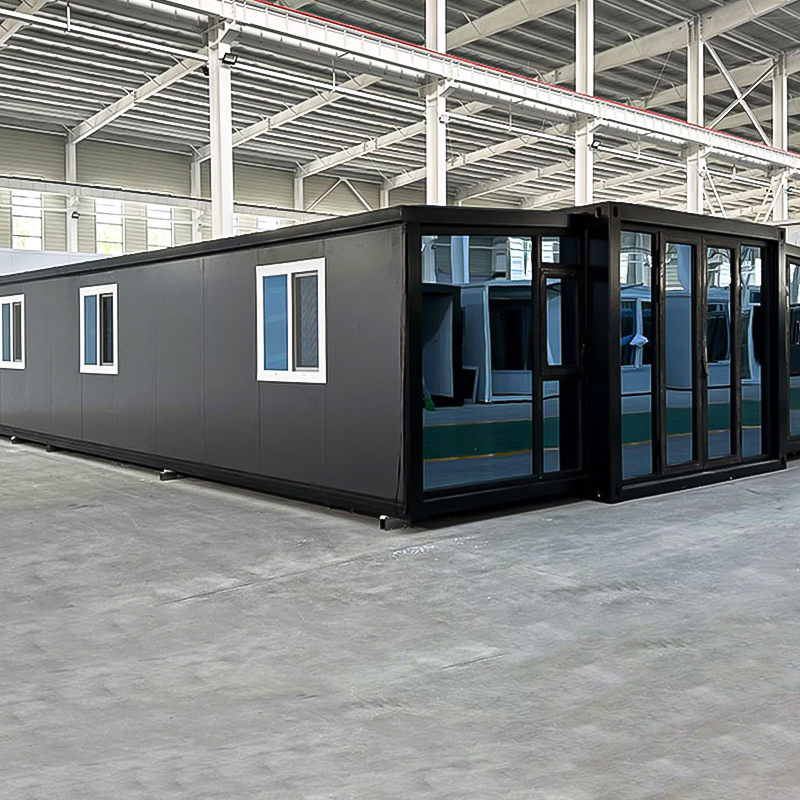 20FT Movable Modular Prefab Portable Container House 2 Bedroom Kitchen Fully Furnished Luxury Living Steel Sandwich Wall Panel Prefabricated Tiny House