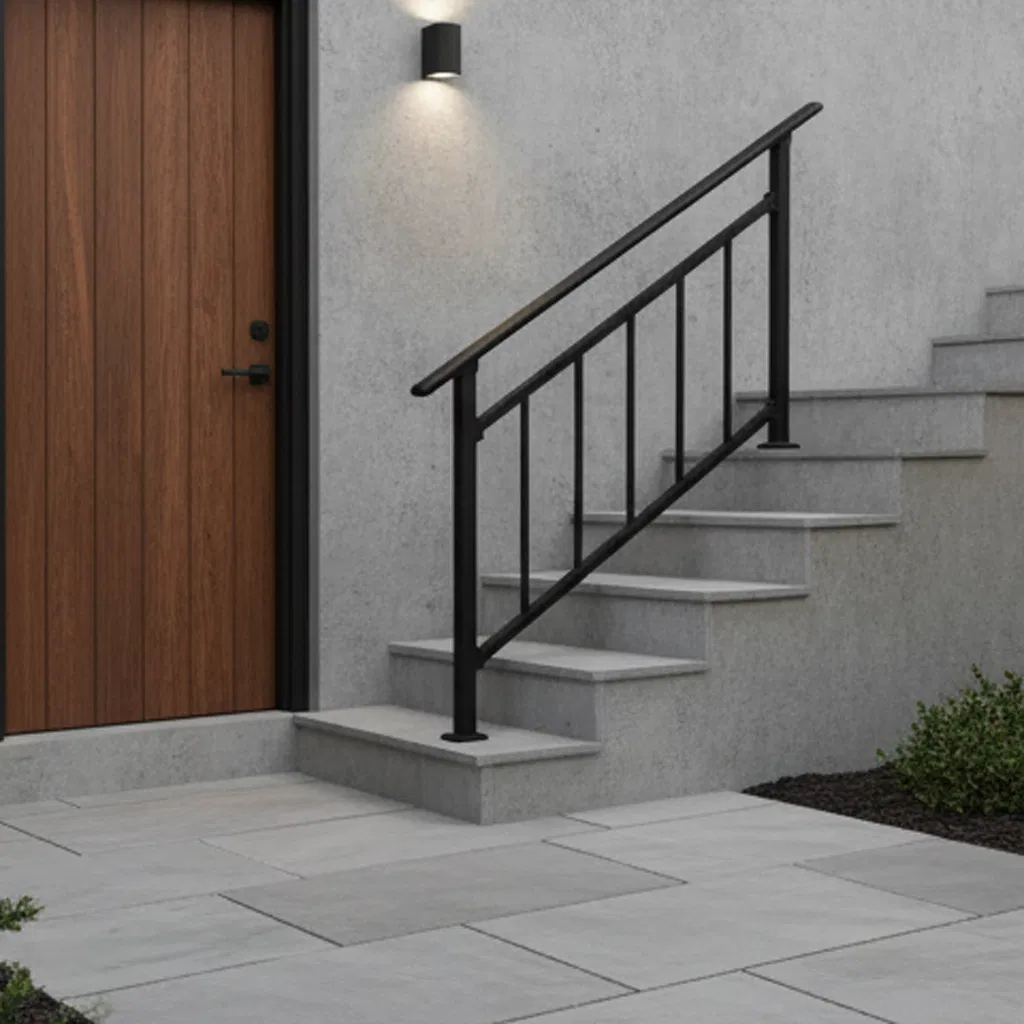 Premium Stainless Steel Balustrade for Outdoor Stair Handrail Needs