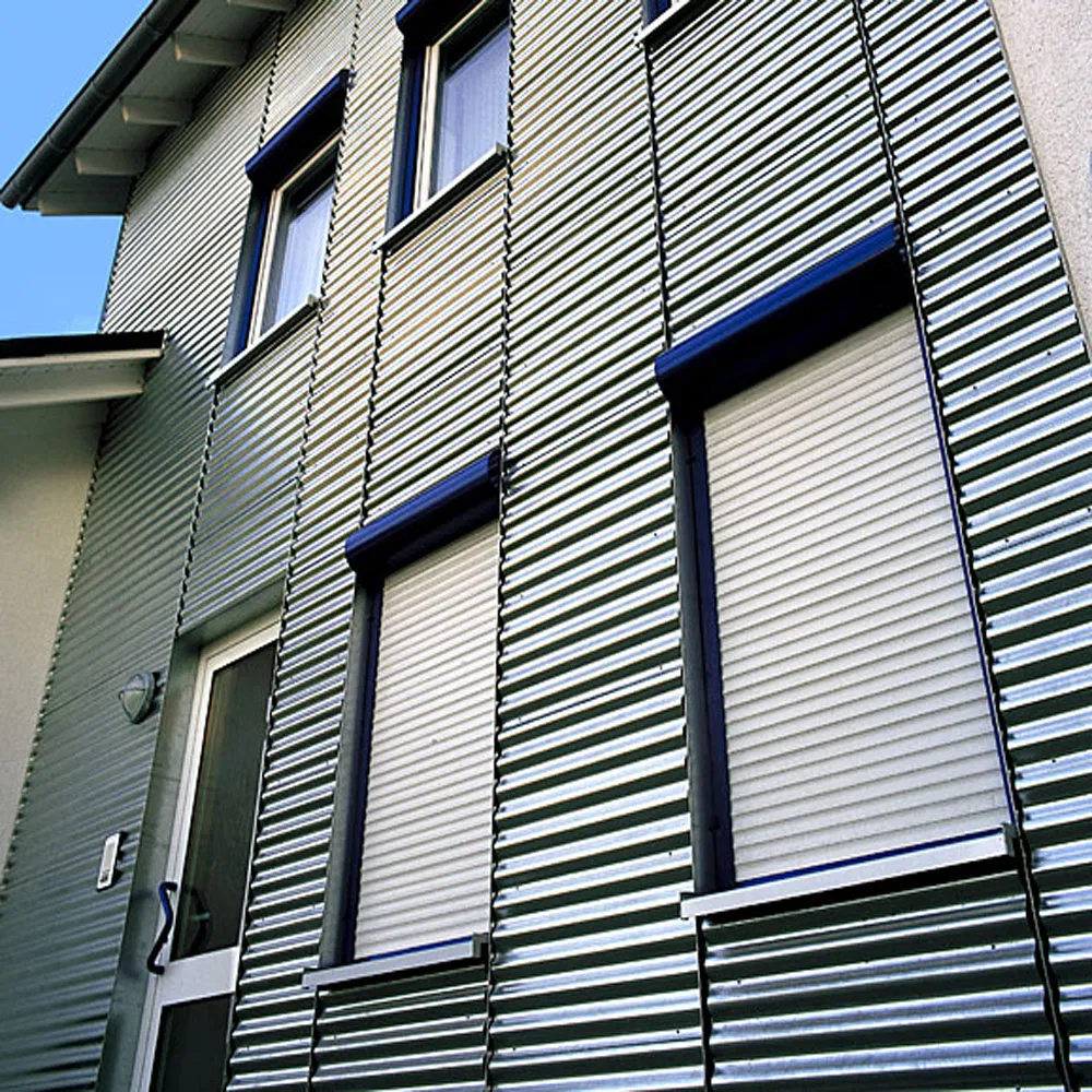 Sliding Window with Security Roller Shutter
