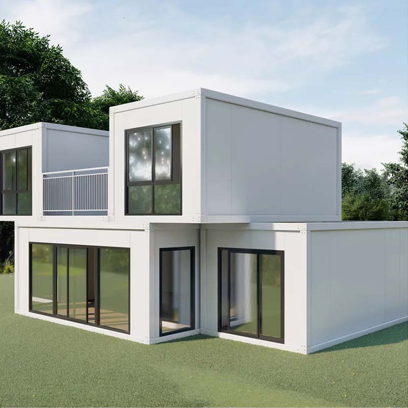 High Quality Steel Frame Structure Outdoor Prefabricated Mobile Modular Luxury Flat Pack Container Living Houses