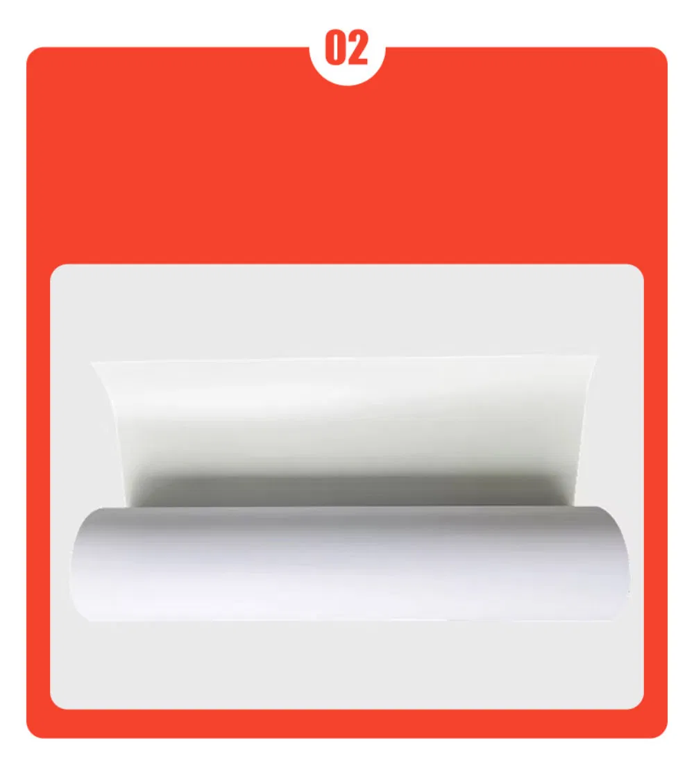 Weak Solvent Back Glue PP Paper High-Definition Color Spray-Painted Poster Material