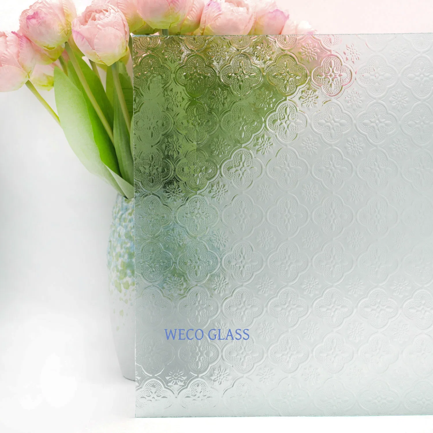 3mm 5mm Thickness Molding Machinery Excellence Premium Clear Ultra Clear Pattern Glass