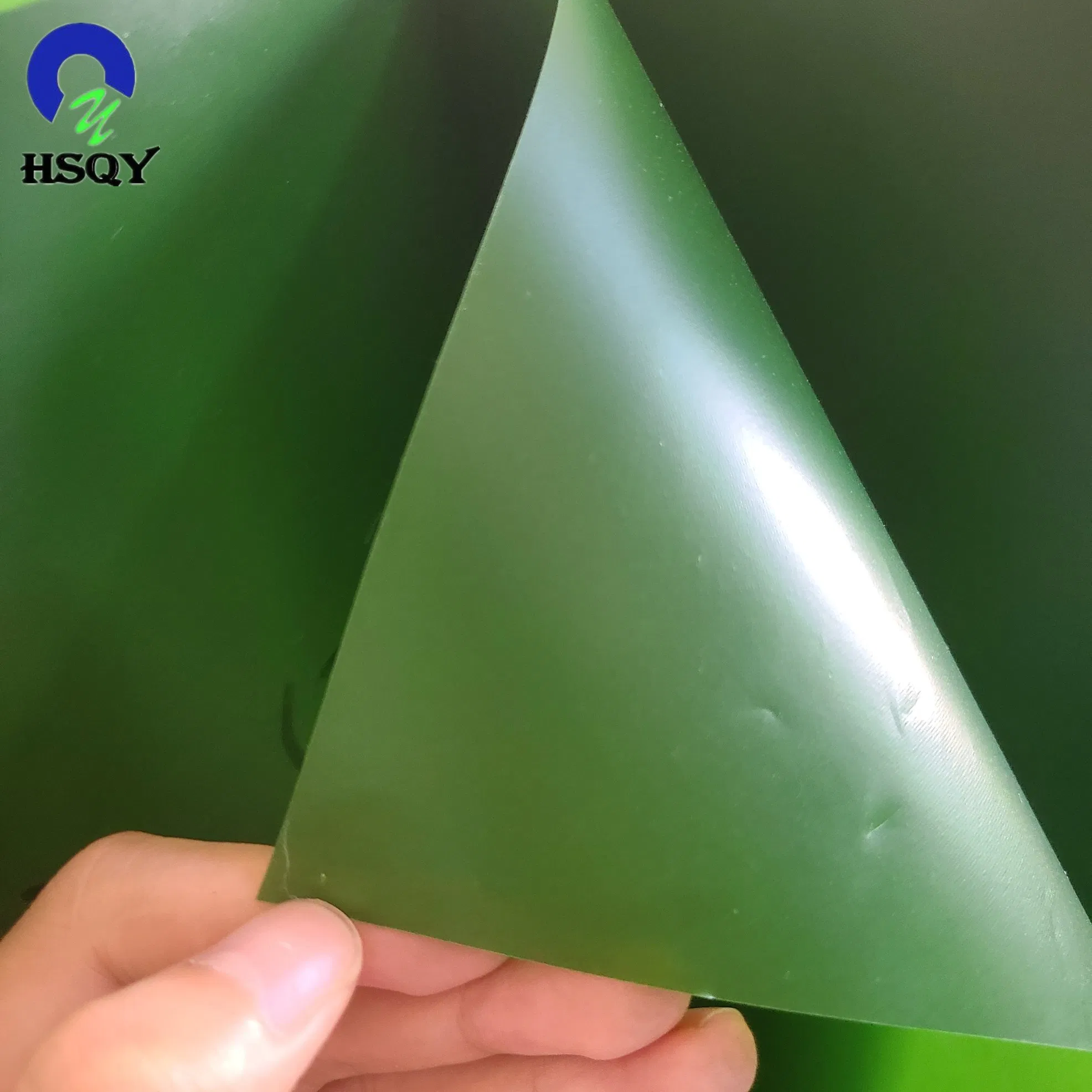 Commonly Used Green PVC Film Plastic Sheet Used for Making Artifical Christmas Tree