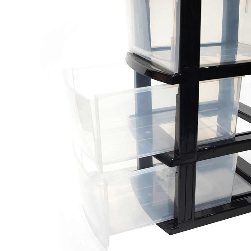 High Quality Transparent Plastic Home and Kitchen Storage Drawer