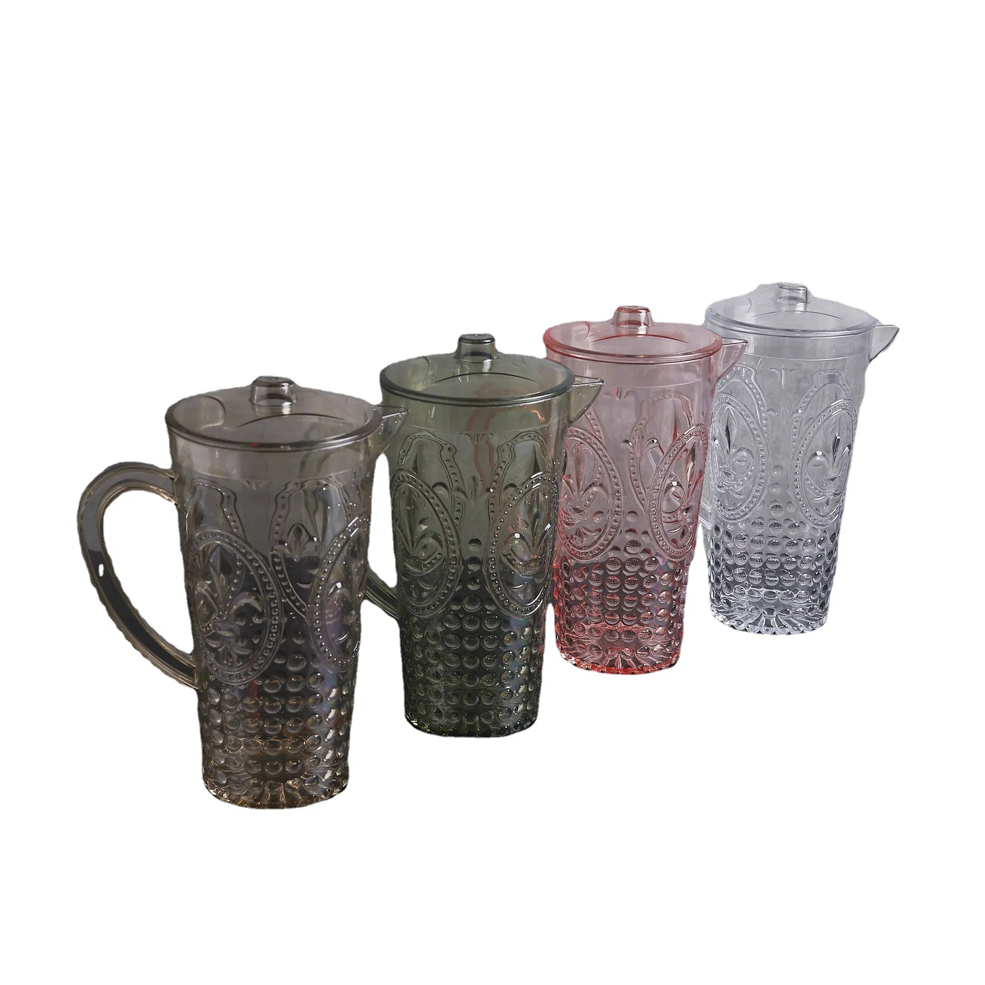 2500ml Clear Color PS Plastic Water Kettle for Home