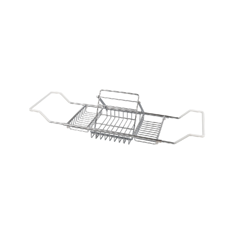 New Design Hotel Luxury Adjustable Metal Bathtub Rack