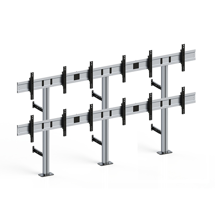 Напольная стойка для 6 мониторов 30-55 дюймов FW3*2