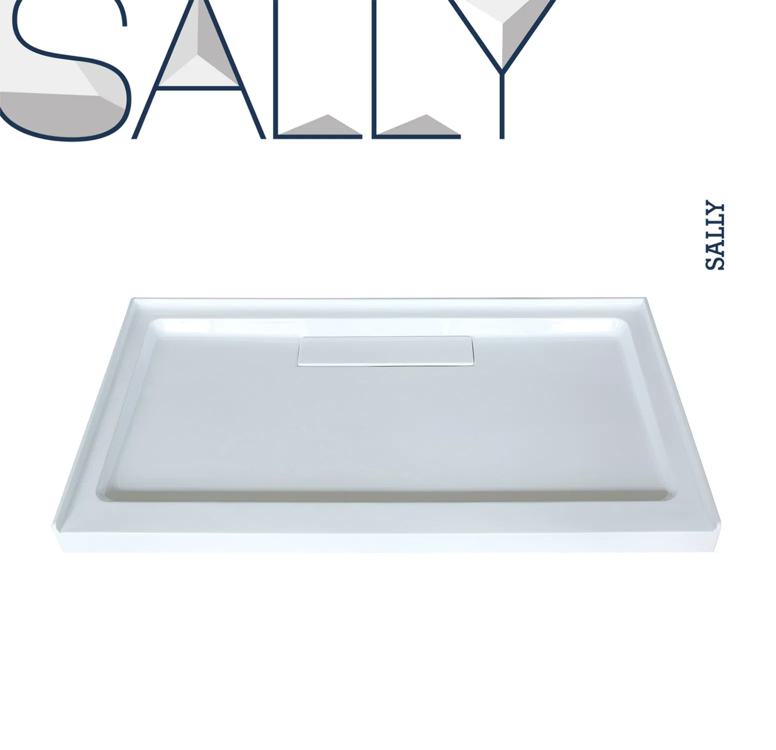 Stylish 60X32 Acrylic Shower Tray in White for Contemporary Spaces