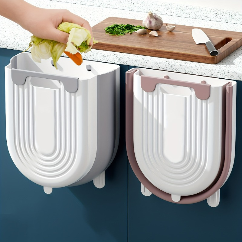Promotional Wholesale New-Style Collapsible Hanging Space-Saving Trash Can Rubbish Container