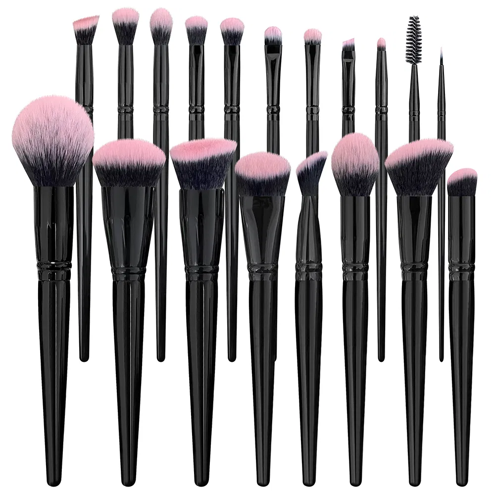 18PCS Professional Makeup Brush Set Antibacterial Makeup Brushes Foundation Eyeshadow Contour Cosmetics Brushes