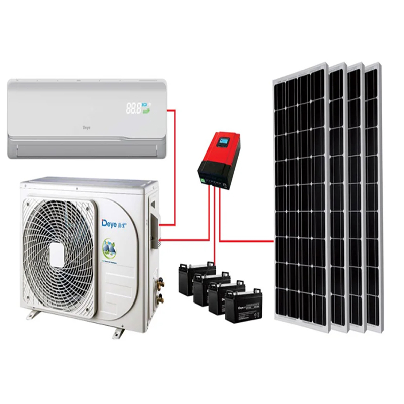 Солнечный кондиционер 24000 BTU для автономного использования