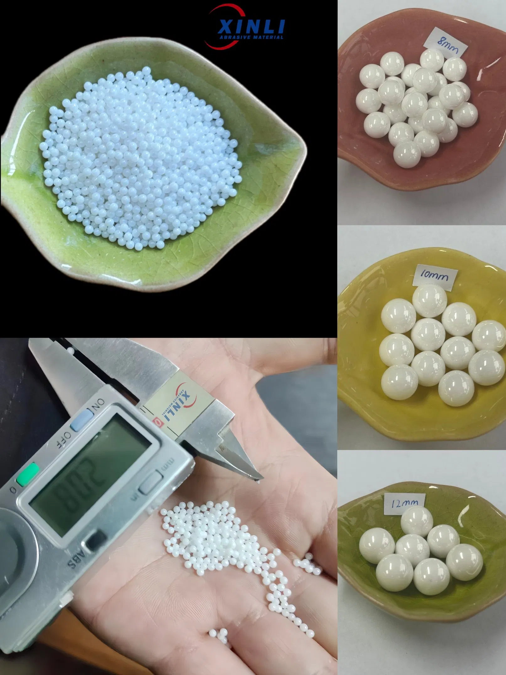 Циркониевые шарики YSZ 0.1-50 мм для полировки и шлифовки