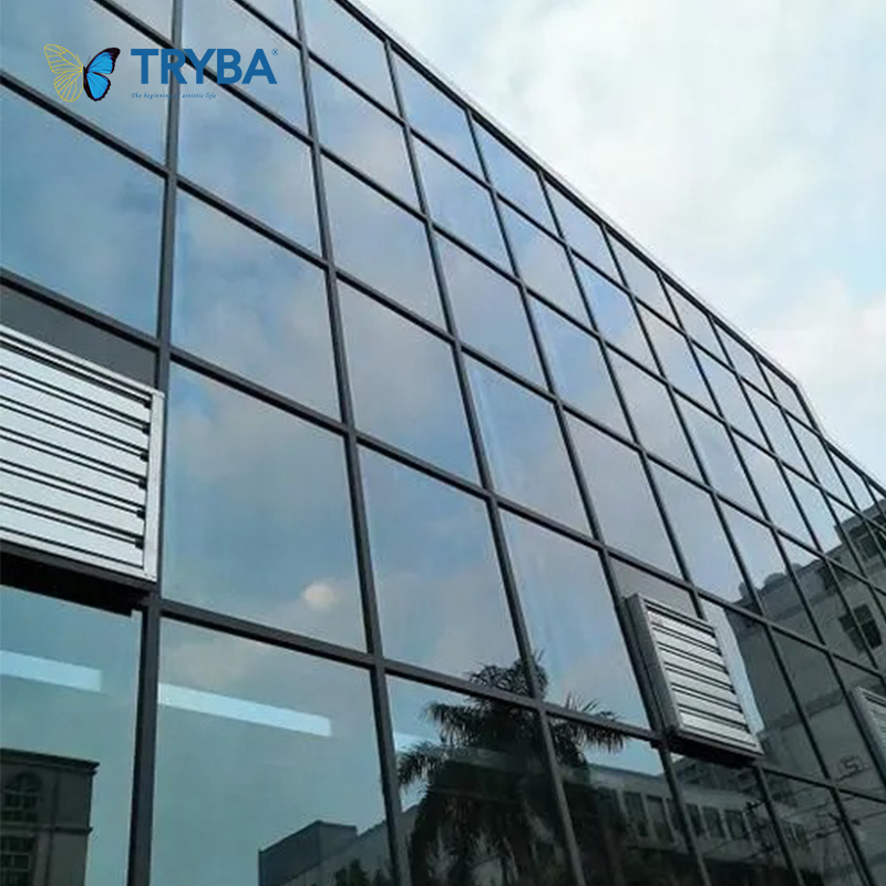 Skyscraper Structural Integrity Reinforced with Tempered Glass Curtain Wall