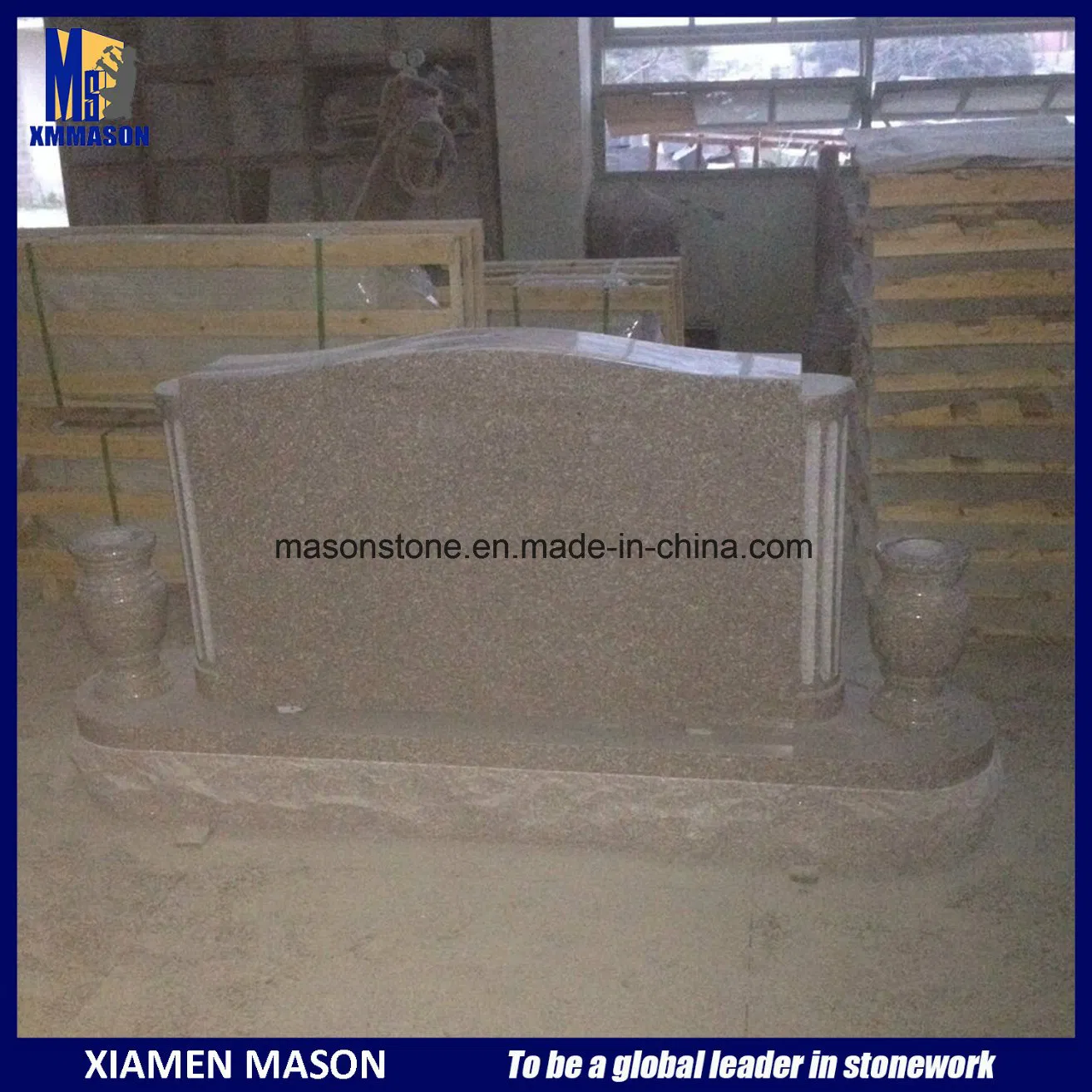 Cheap Chinese Granite Upright Headstones for Sale