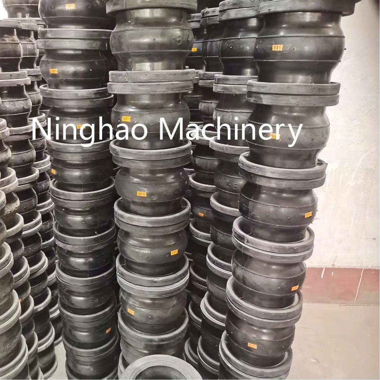 Flanged Durable Rubber Expansion Joints for HVAC Systems