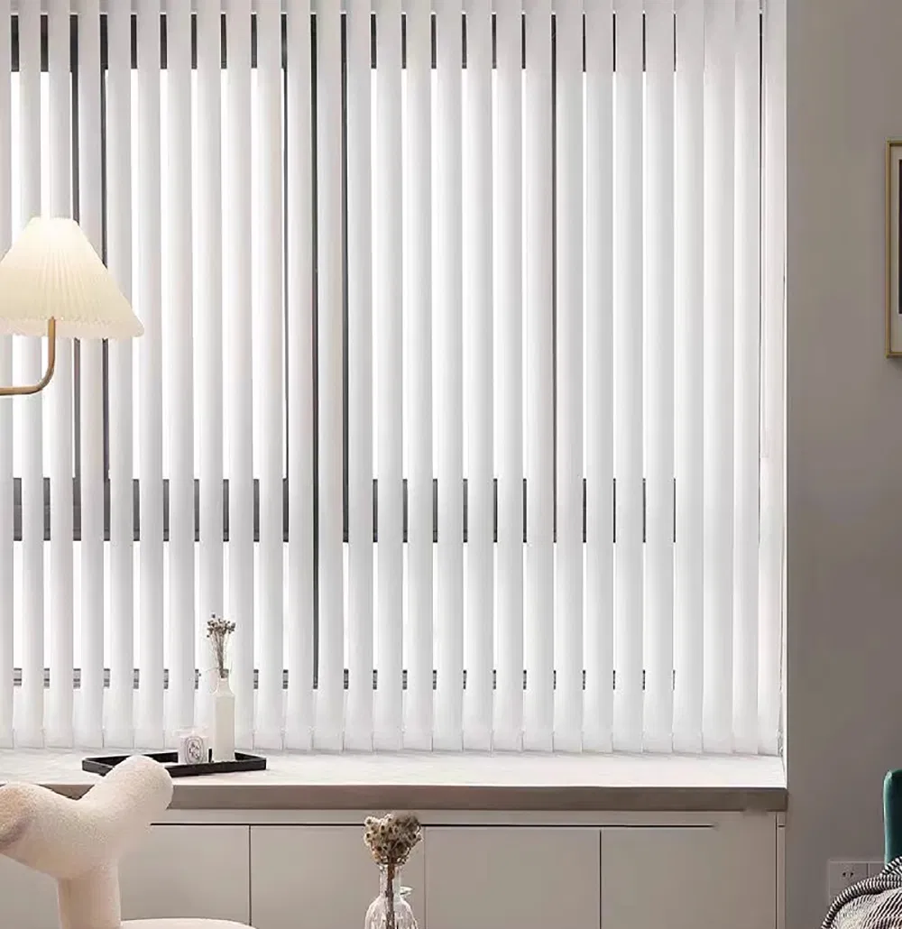 Customized Size Window Vertical Blinds High Quality Living Room Cordless Blinds