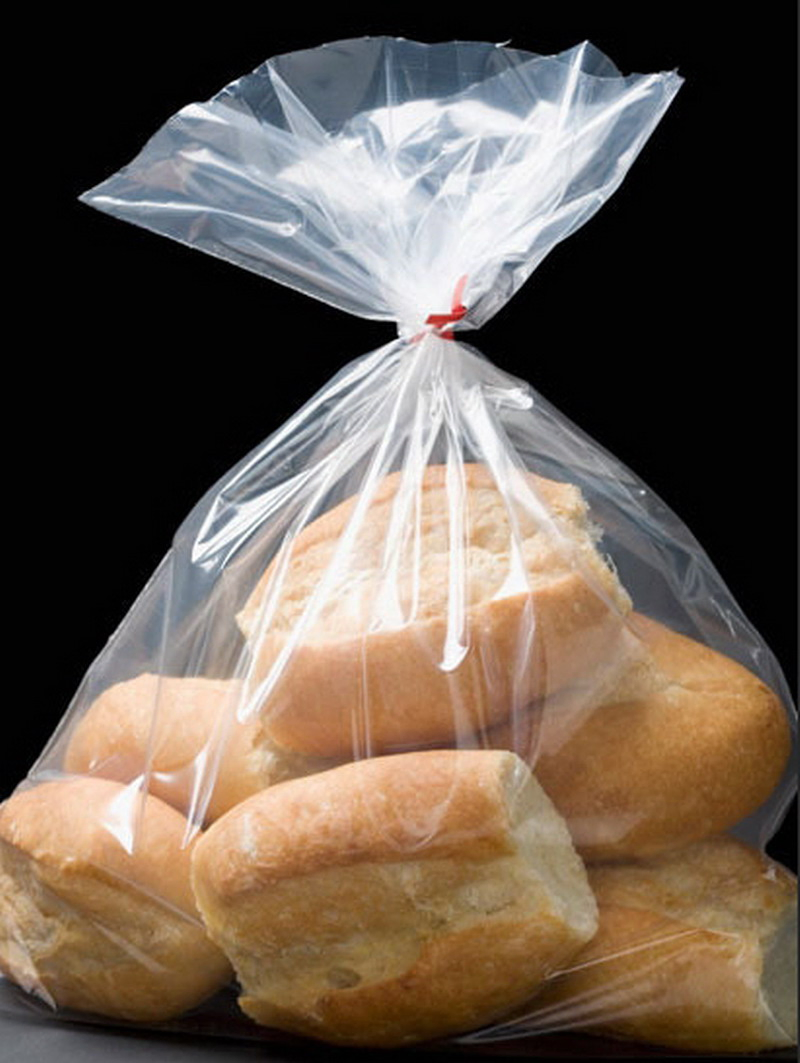 LDPE Transparent Poly Food Packaging Bag