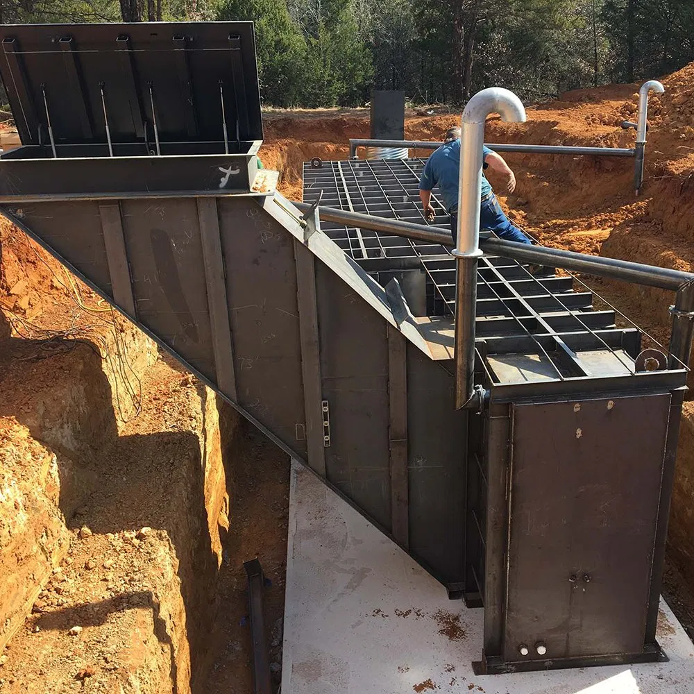 Underground Builds Secret Shelters Survival Bomb Bunker Safe Room Shelter in Backyard