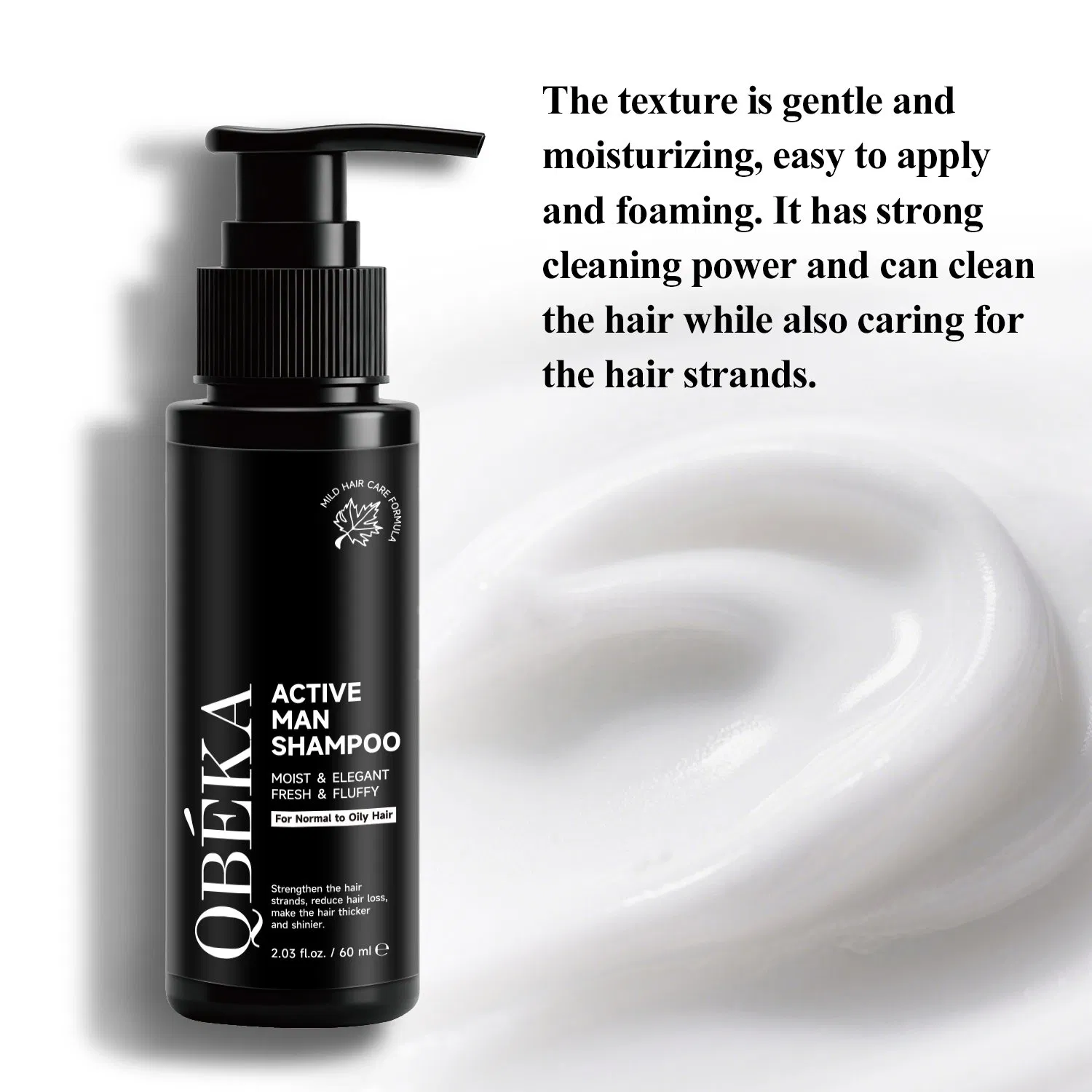 Hot-Selling Men's Shampoo Anti Dandruff Oil Control Anti Hair Loss Volumizing Refreshing