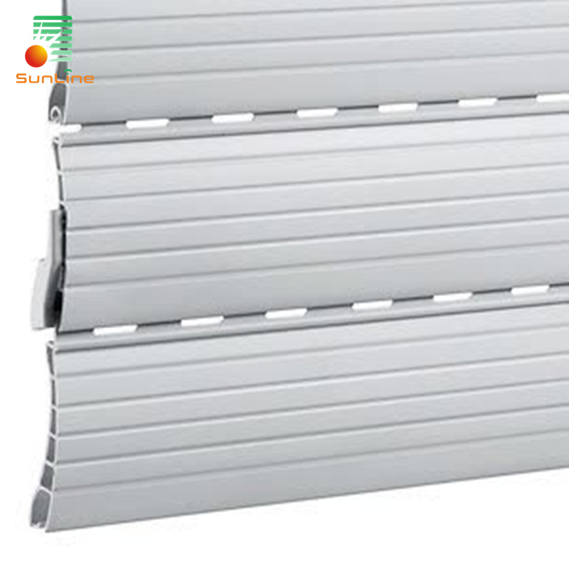 Energy-Saving Aluminum Alloy Foam Roller Shutter Window with Tubular Motor Drive