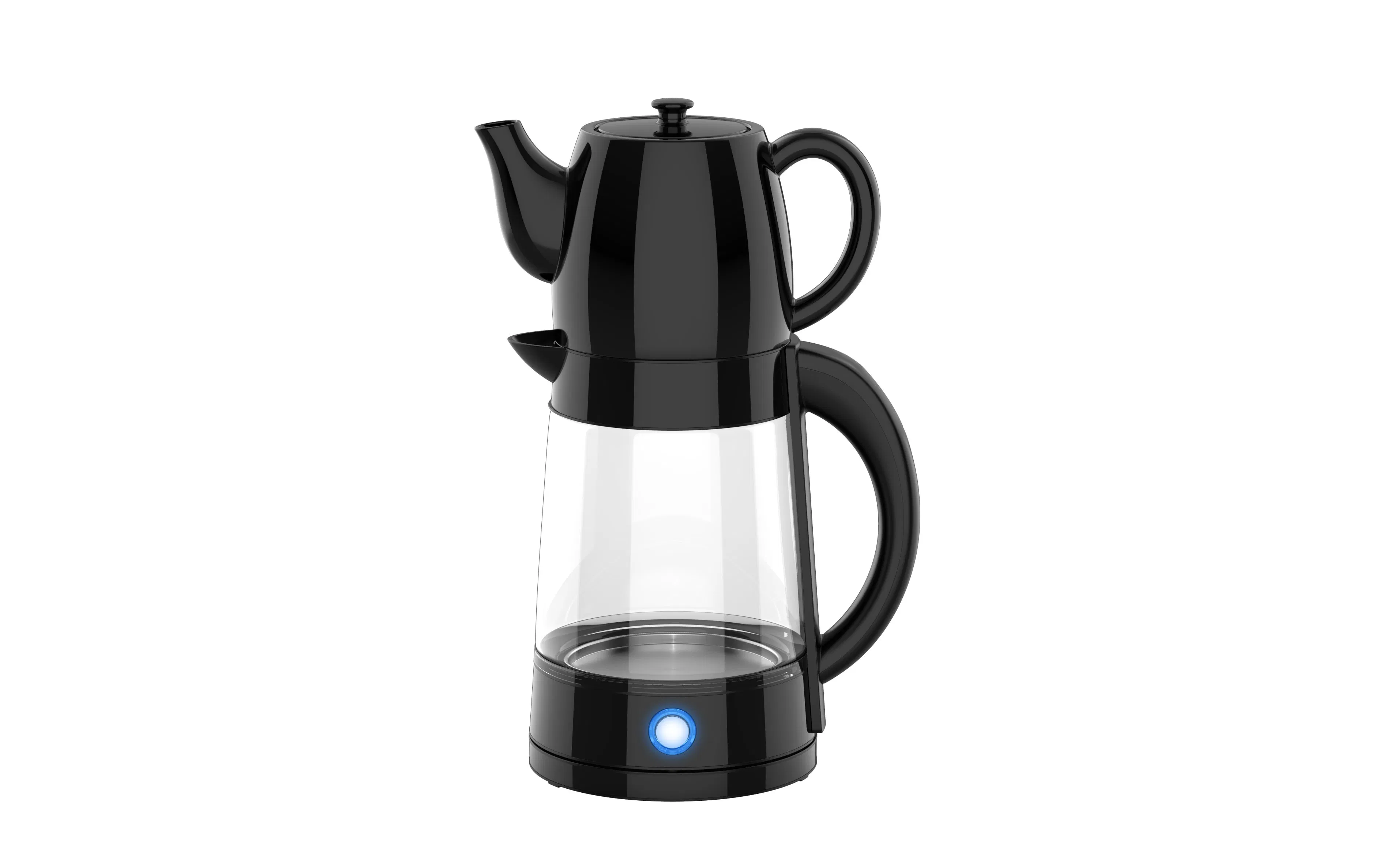 Portable Glass Turkish Samovar Kitchen Appliance Automatic Electric Tea Maker Machine