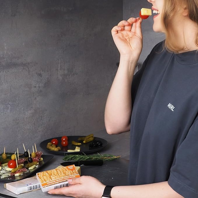 Discount Direct Manufacturer Double-Point Wood Mint Flavor Toothpick Bulk Bamboo Toothpicks