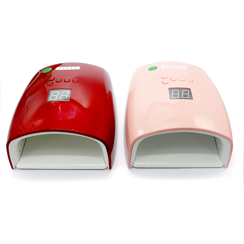 2022 Hot Sell 48W Wireless/Cordless Battery Rechargeable UV LED Nail Lamp