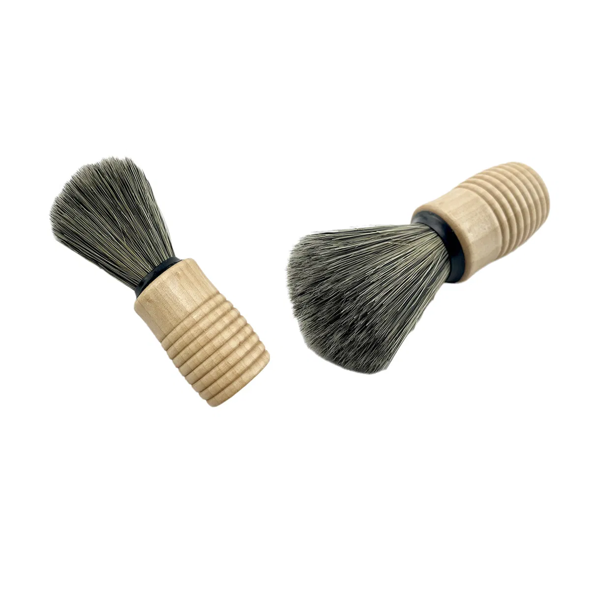 Professional Hair Salon Tool Barber Use Natural Wood Handle Shaving Brush