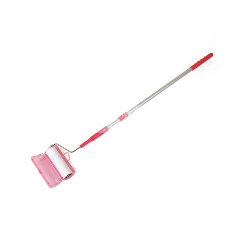 Large Retractable Long Arm Cleaning Dust Carpet Floor Sticky Mop Lint Roller