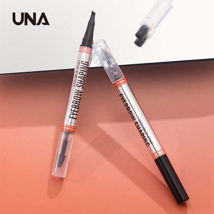 Microblading Eyebrow Enhancer Contour Fill Tinted Eyebrow Pencil Gel Tinted Waterproof Eyebrow Brush