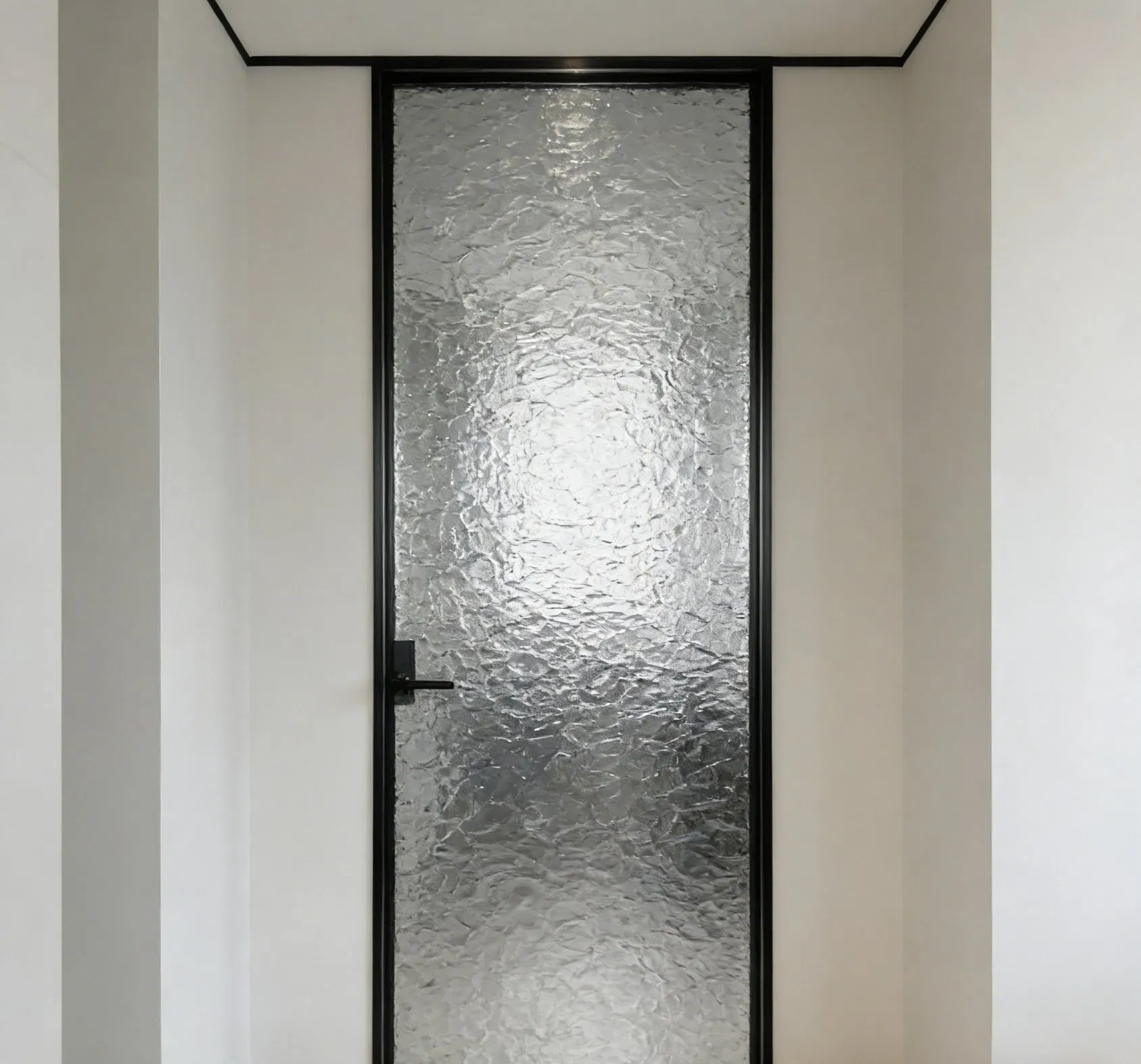 Textured Nashiji Pattern Glass Sheets for Decorative Building Facades