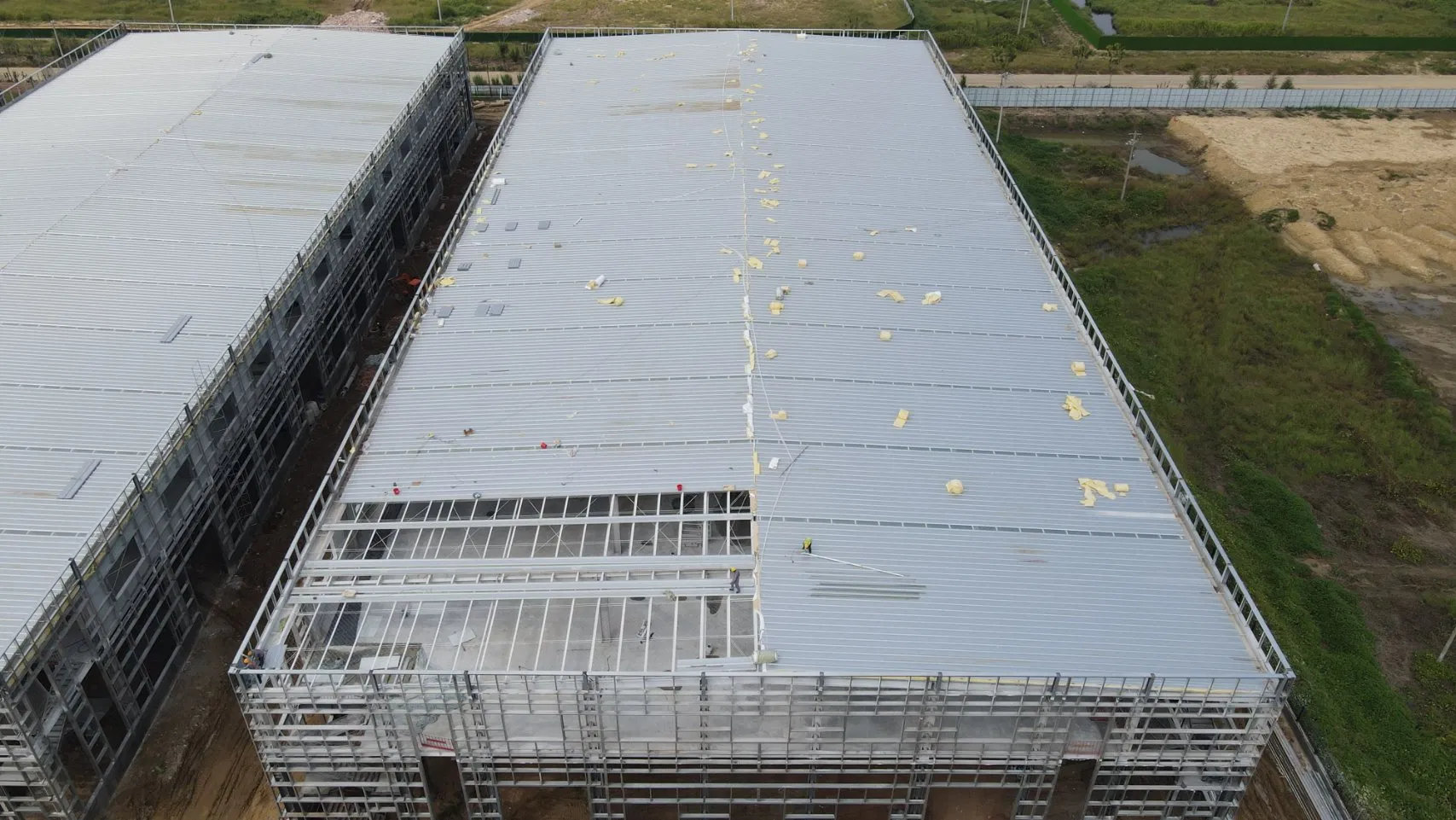 Prefabricated Steel Structure Metal Shed Building for Industrial Warehousing