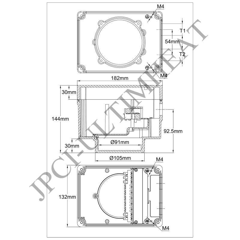 Premium Jpci Immersion Heater Connection Box for Optimal Heating