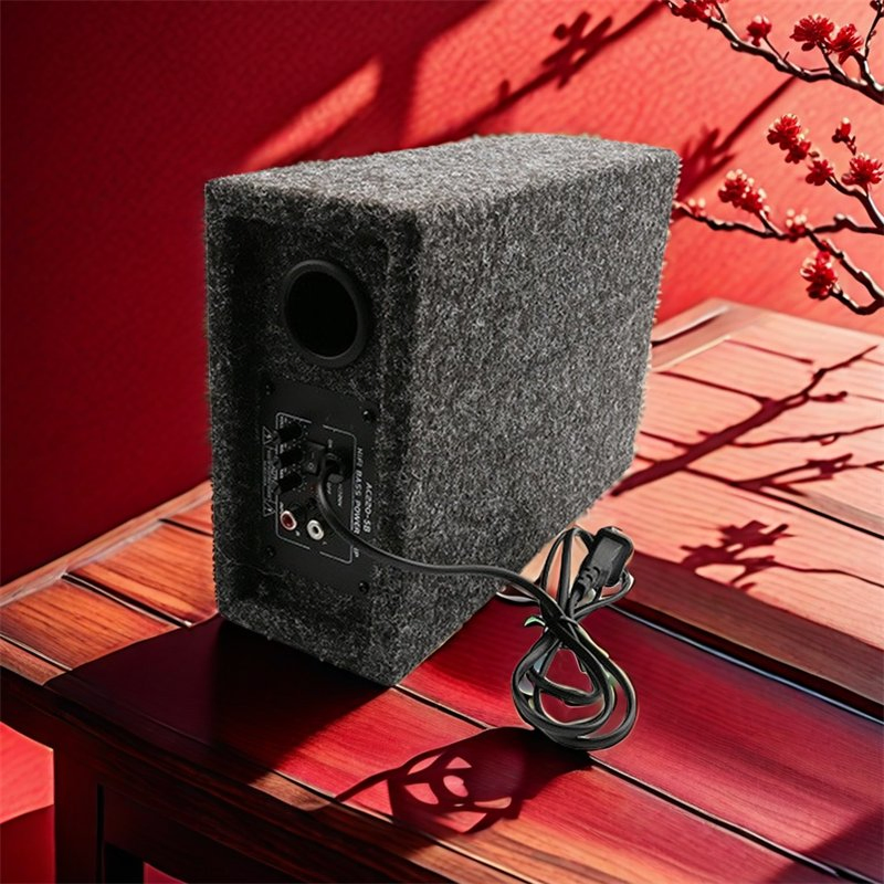 5 Inch Square Felt Subwoofer Speakers Bass Stereo Accessories for Arcade Machine