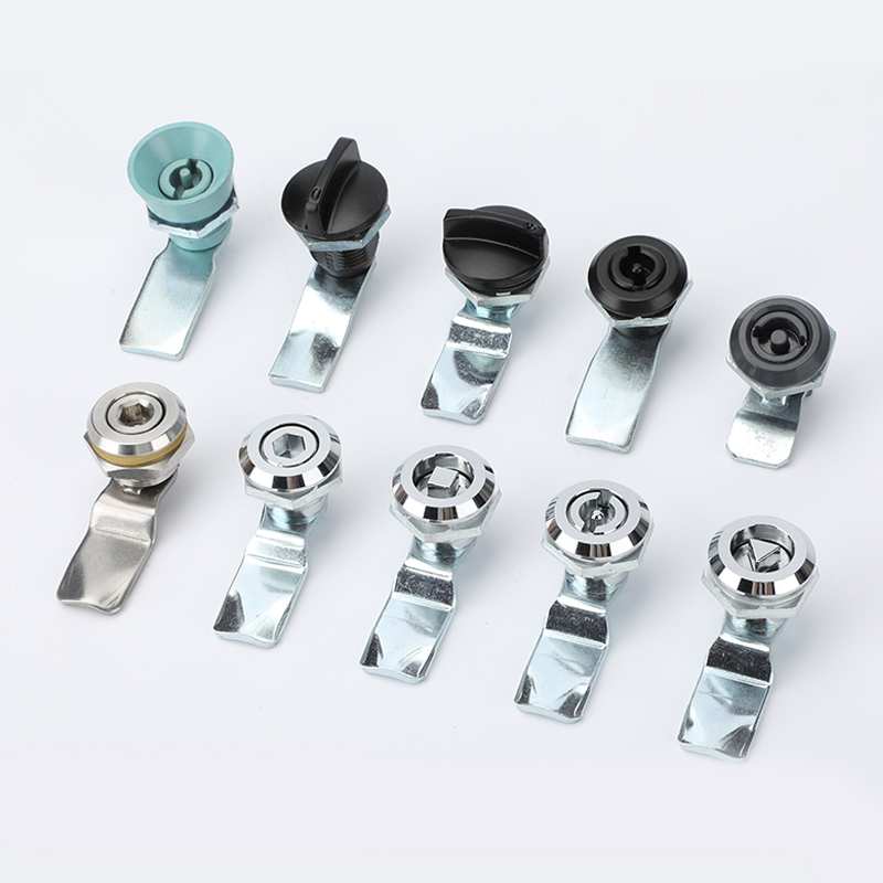Durable Zinc Alloy Cam Lock for Cabinets with Triangular and Square Designs