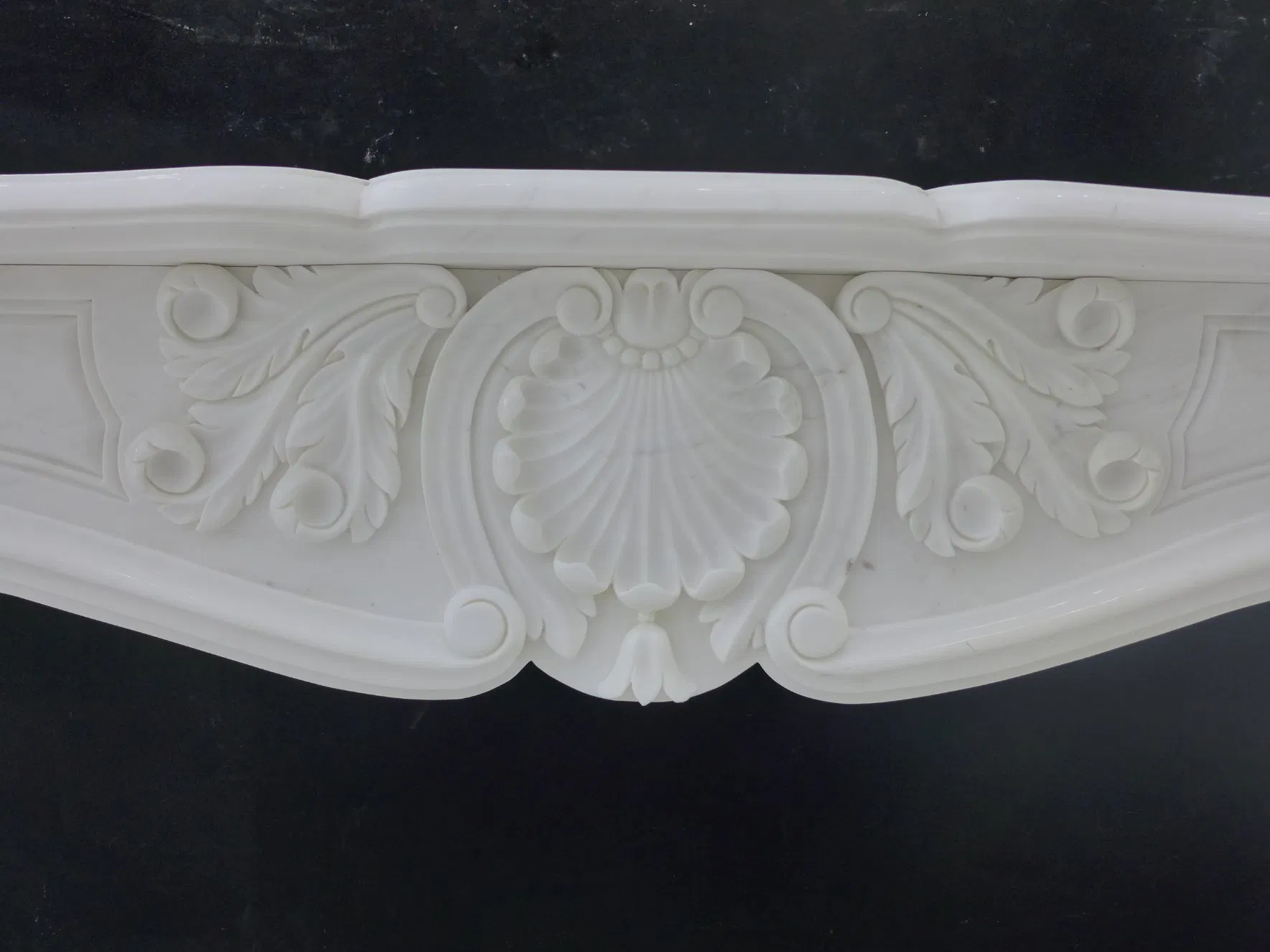 Classic Design French Style Fine Carved Marble Fireplace