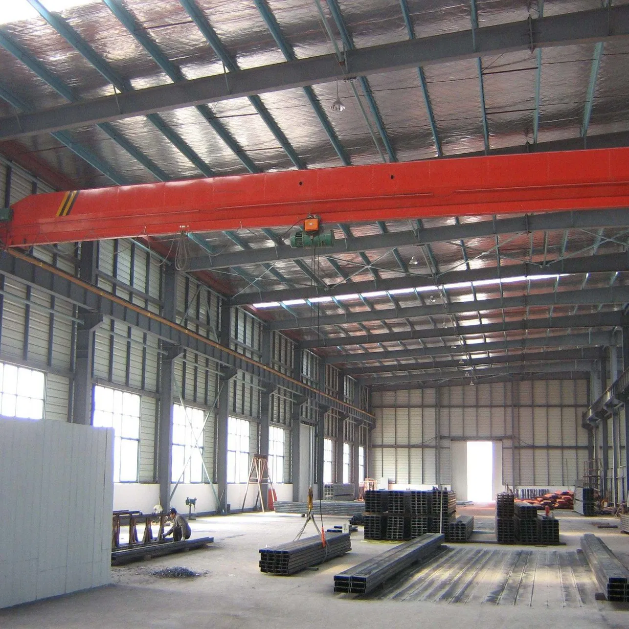 Qingdao Large Span Prefabricated Industrial Steel Structure Building Steel Structure Warehouse Storage