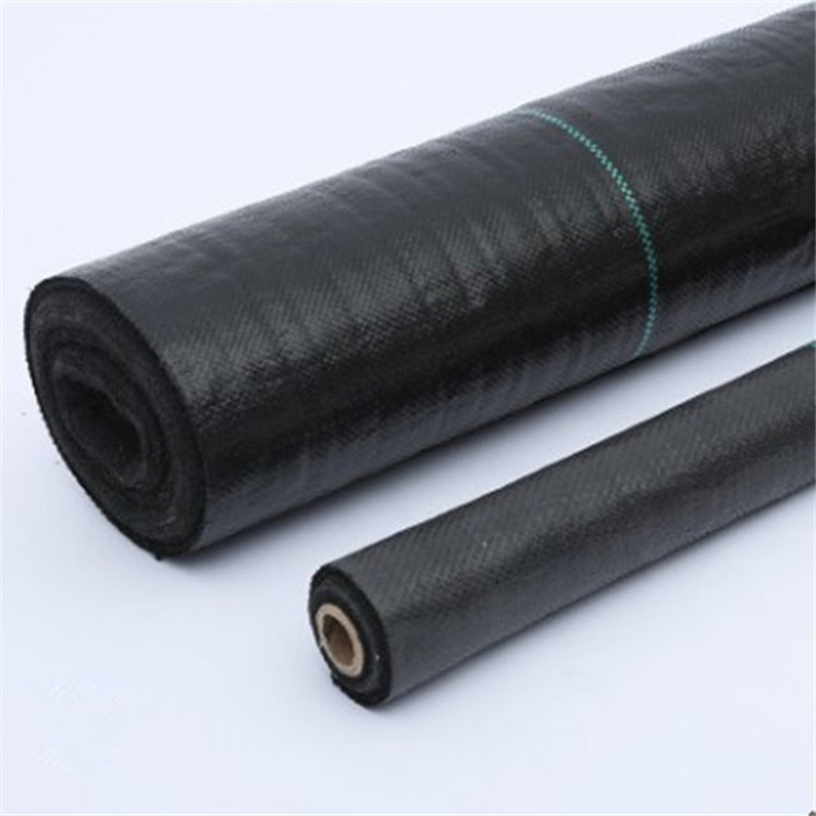 Black Color with Green Line Coconut Fiber Weed Control Mulch Mats Tree Agricultural Mat Felt Woven Fabric Weed Mat